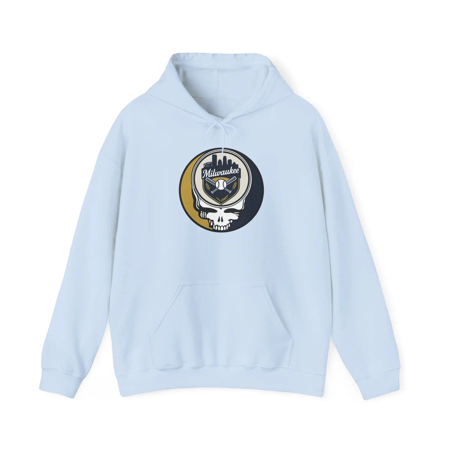 Milwaukee Baseball Edition Grateful Dead Unisex Heavy Blend Hoodie The Ballpark Collection