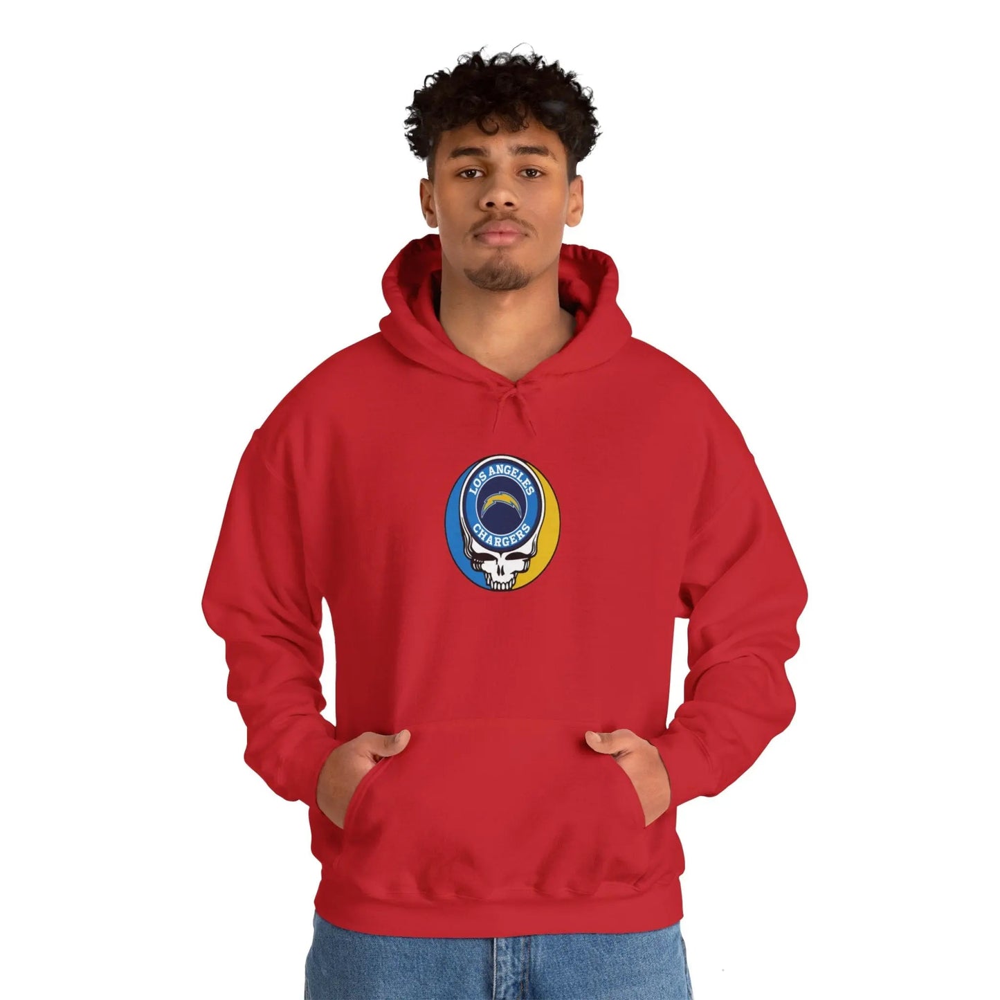 Los Angeles Chargers Grateful Dead Hoodie The Gridiron Collection