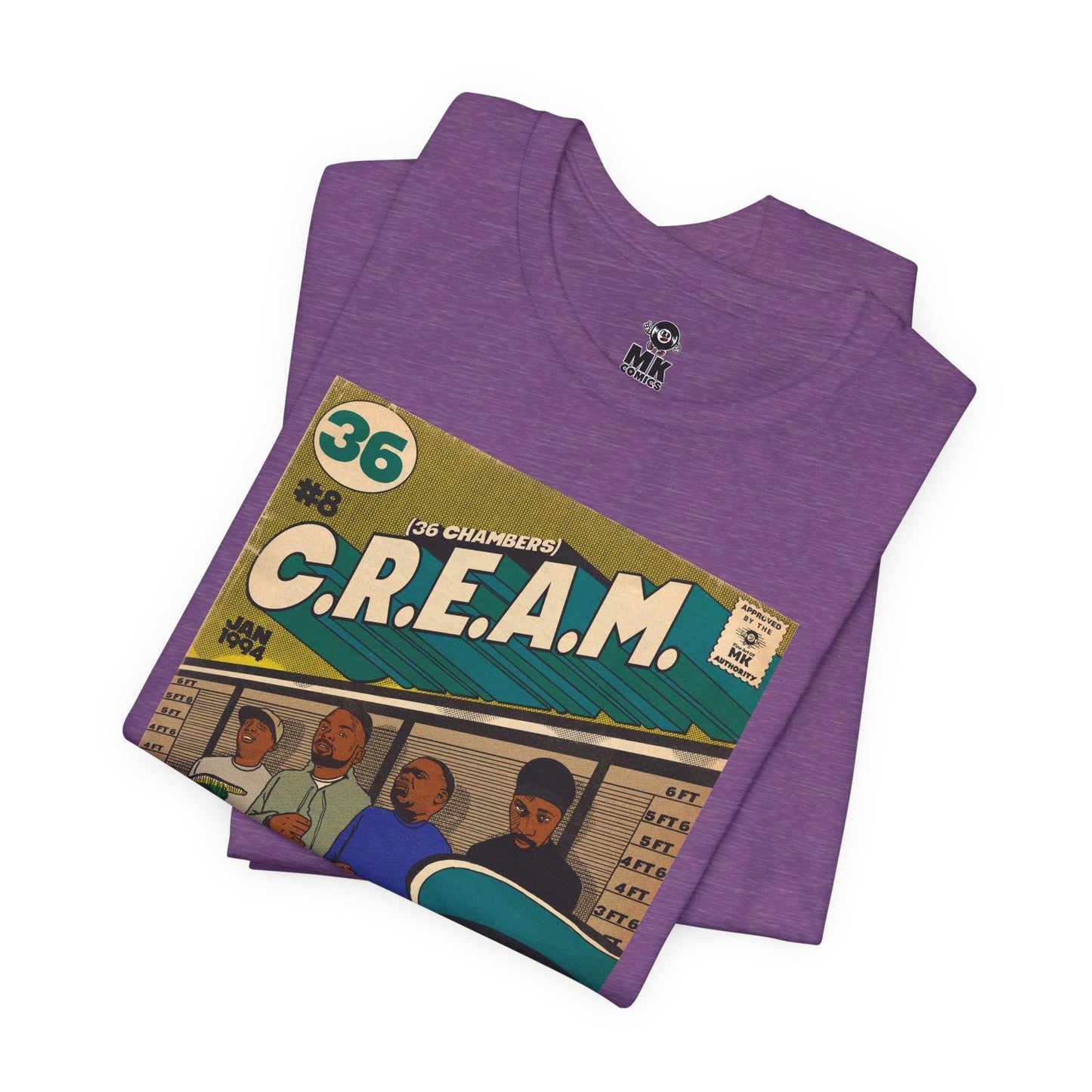 Unisex Jersey Short Sleeve Tee C.R.E.A.M