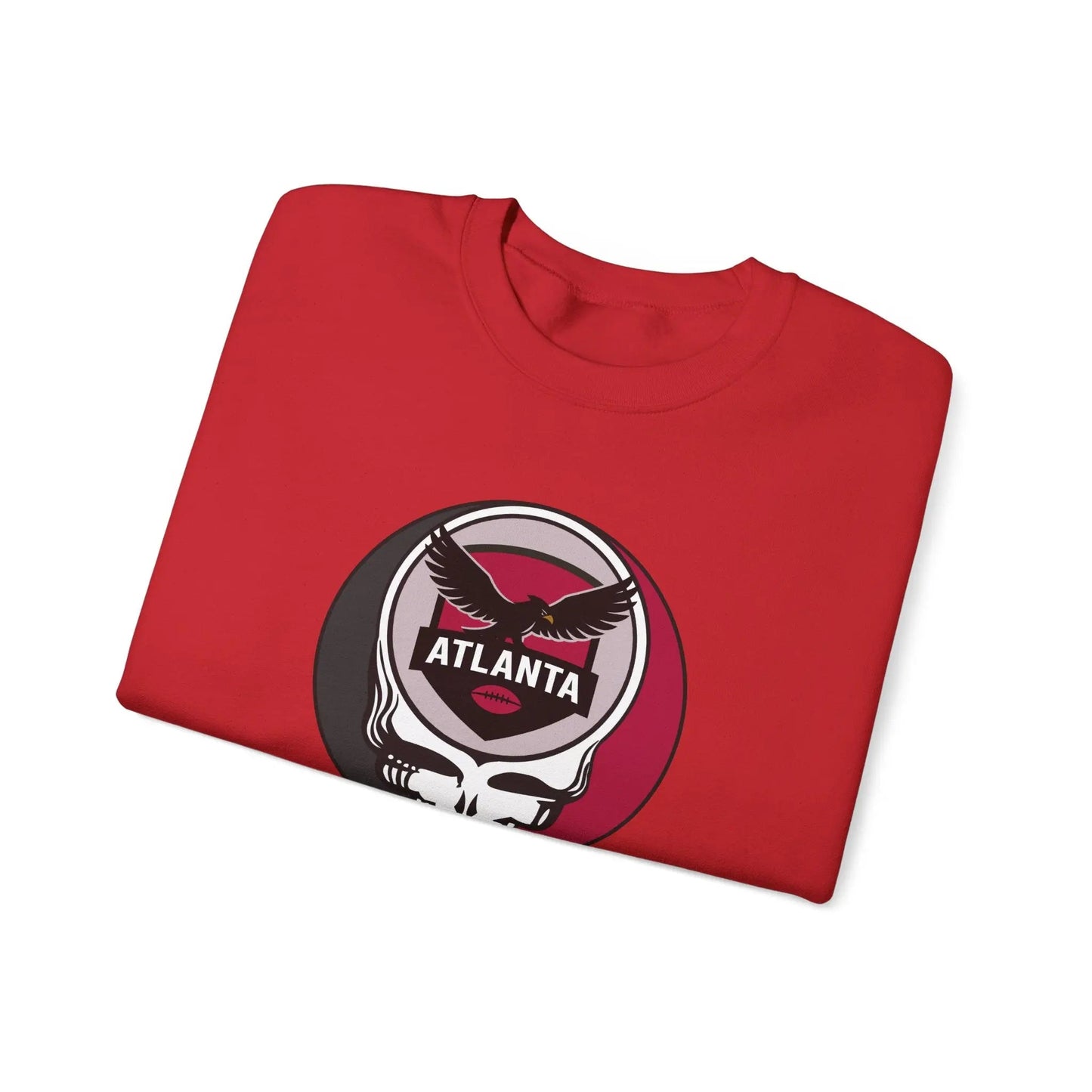 Gridiron Collection Atlanta Falcons Grateful Dead Stealie Crewneck Sweatshirt
