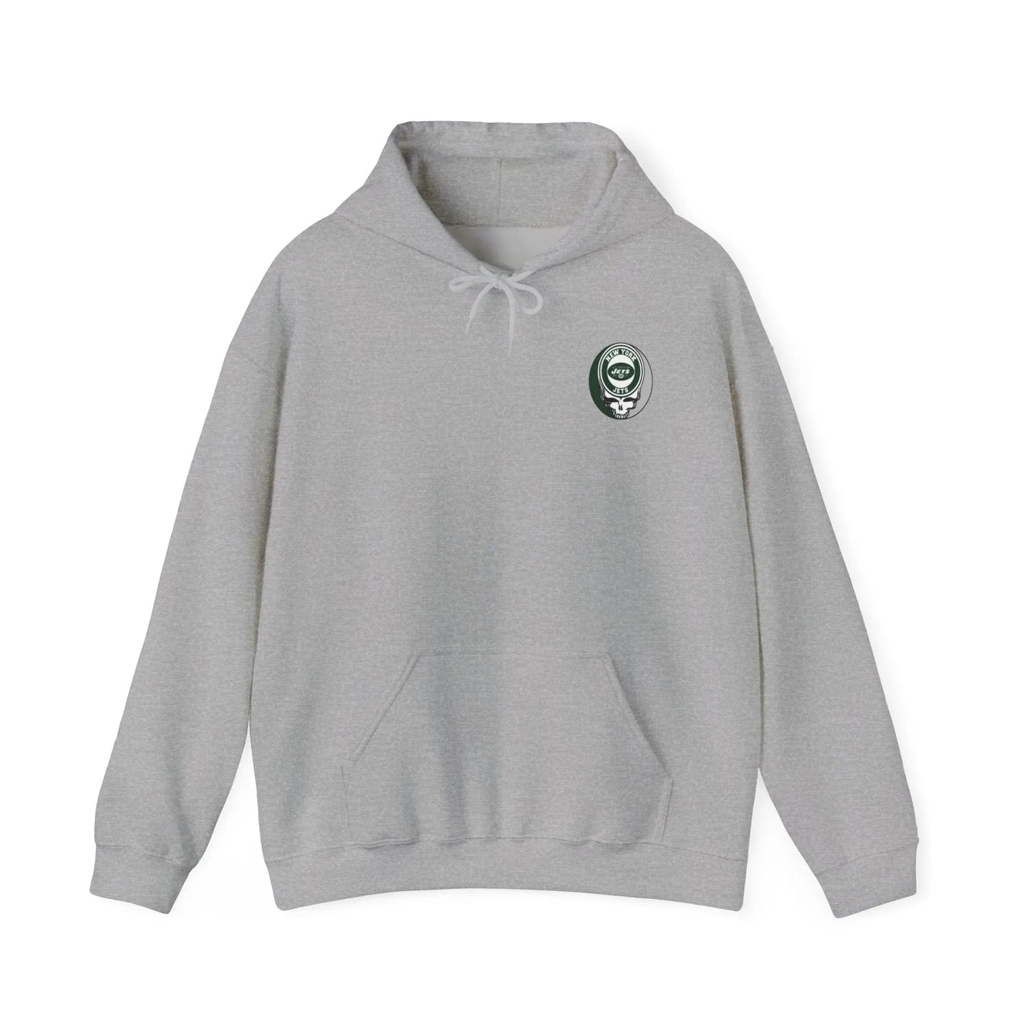 New York Jets Dancing Bear Unisex Hoodie Two-Sided The Gridiron Collection