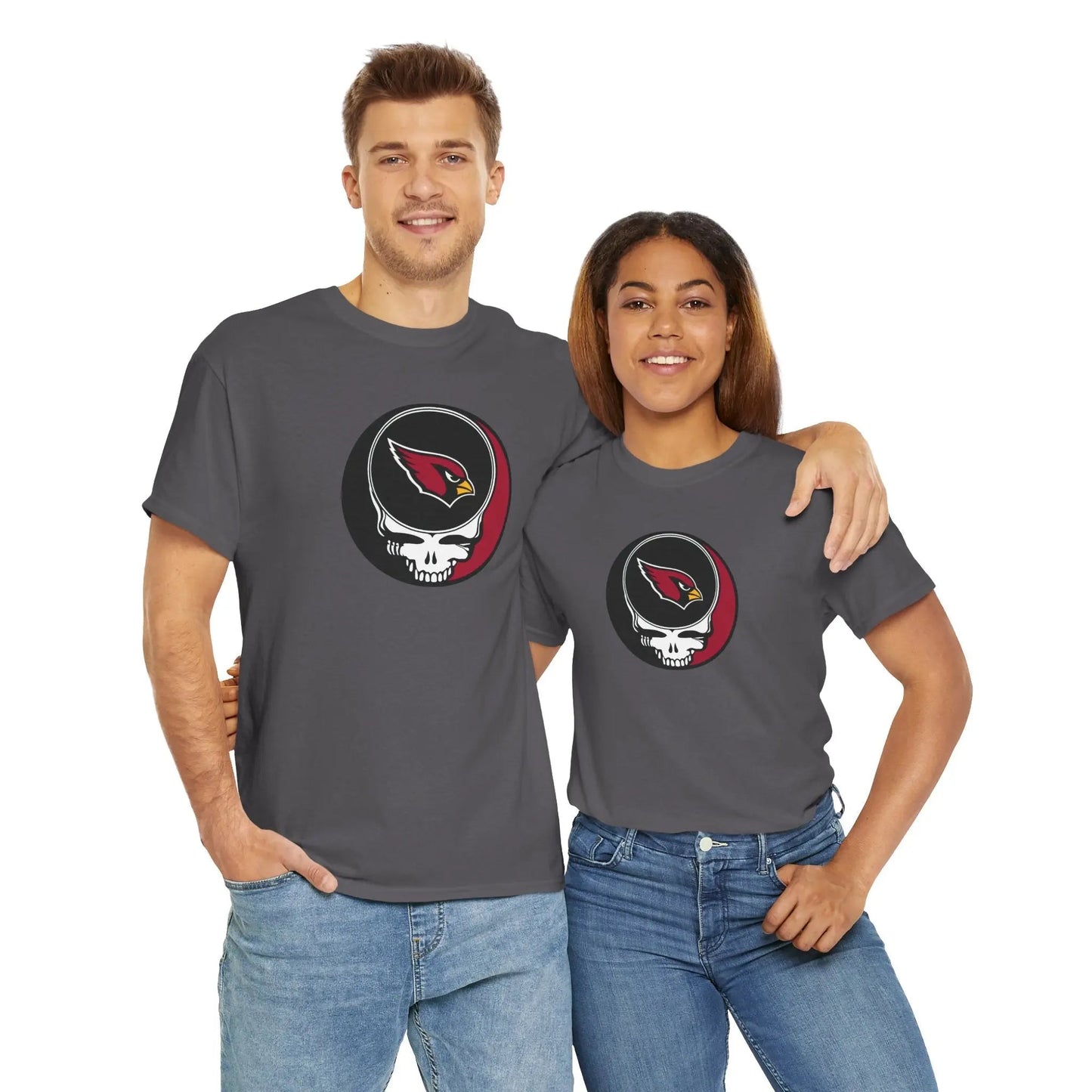Arizona Cardinals Grateful Dead Steal Your Face T-Shirt NFL