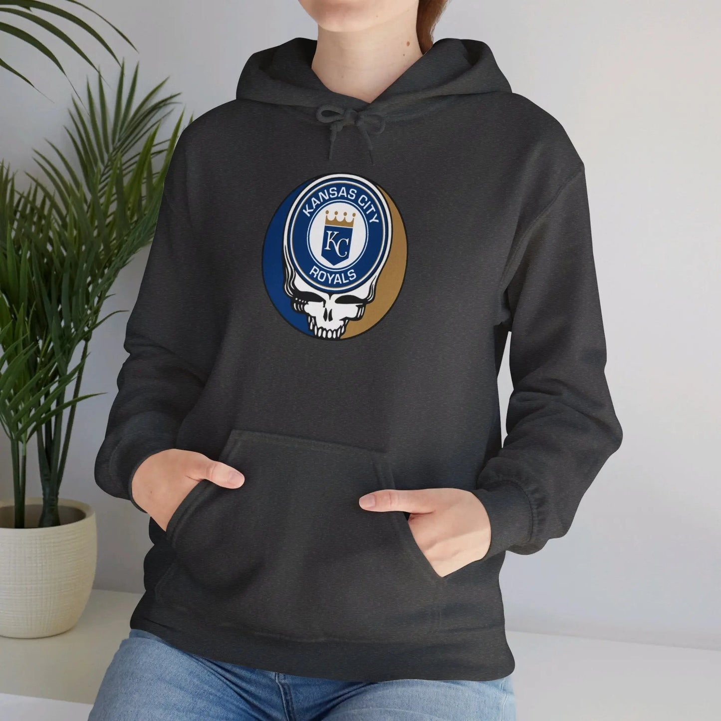 Kansas City Baseball Edition Heavy Blend Hoodie Unisex The Ballpark Collection Grateful Dead
