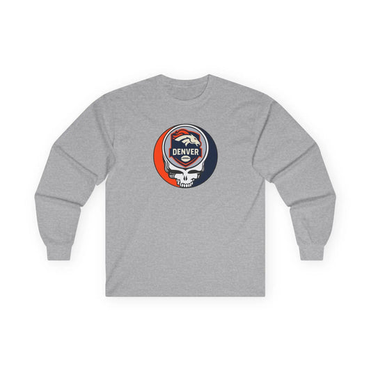 Grateful Dead Eco-Friendly Ultra-Cotton Long Sleeve Tee - NFL Denver Edition