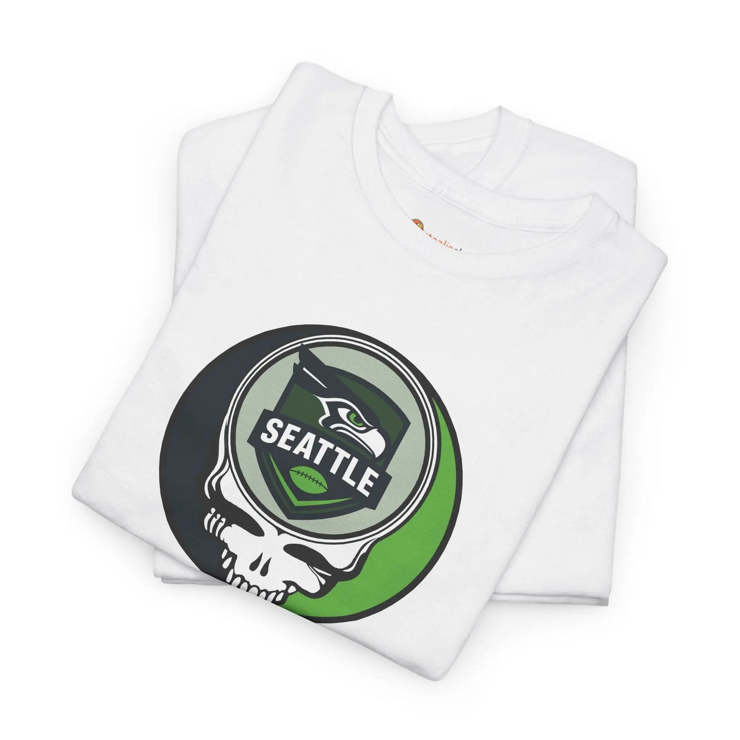 Seattle Seahawks Grateful Dead Steal Your Face T-Shirt NFL The Gridiron Collection