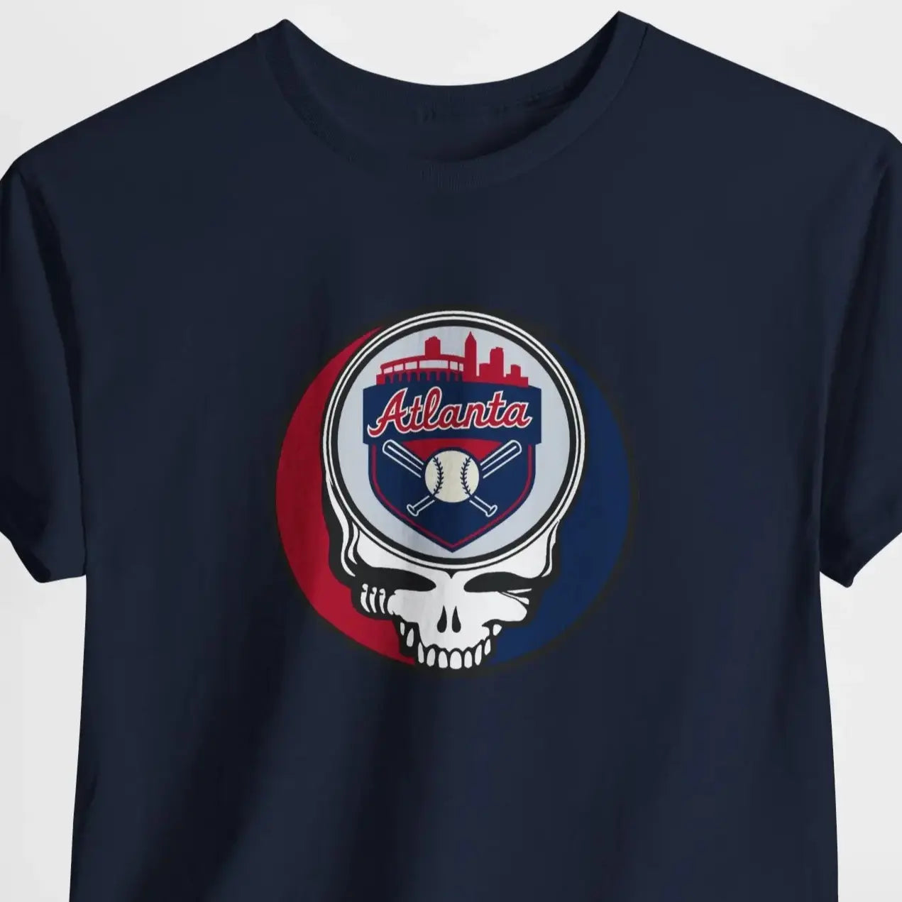 Atlanta Braves Steal Your Face T-Shirt The Ballpark Collection MLB