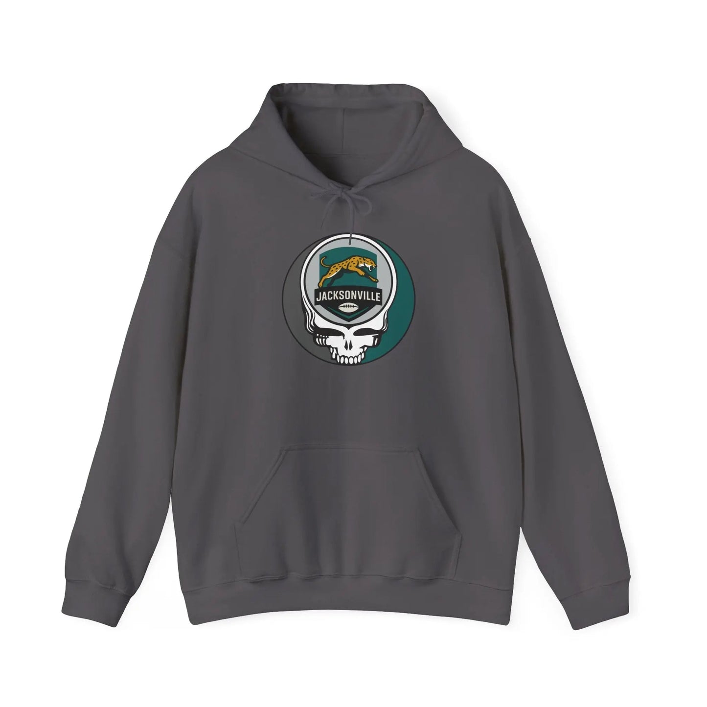 Jacksonville Jaguars Stealie Grateful Dead Hooded Sweatshirt NFL The Gridiron Collection