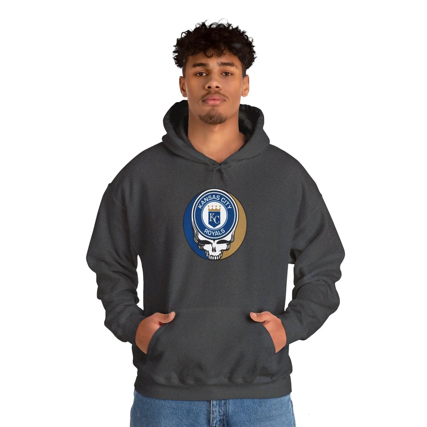 Kansas City Baseball Edition Heavy Blend Hoodie Unisex The Ballpark Collection Grateful Dead
