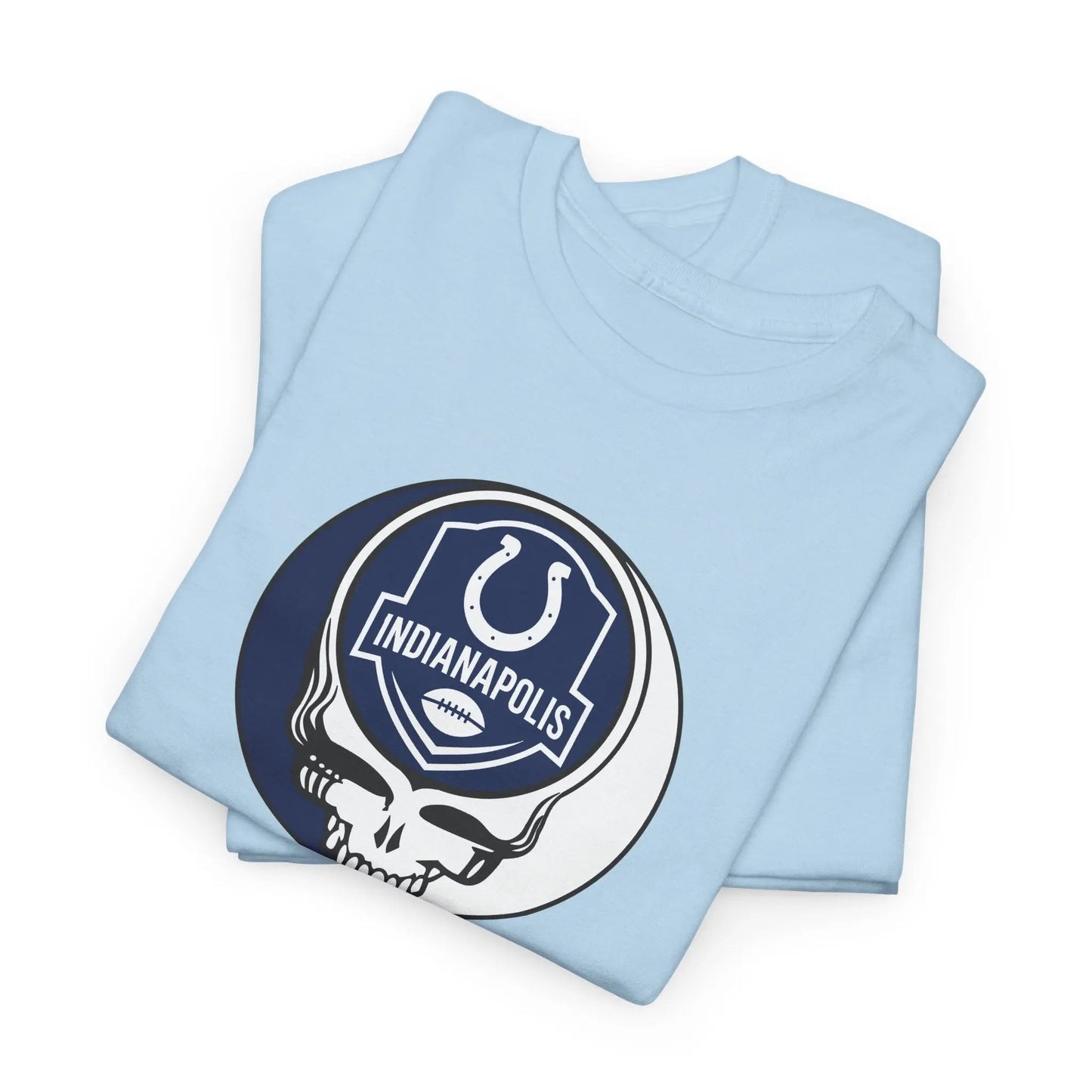 Indianapolis Colts Horseshoe Grateful Dead Steal Your Face T-Shirt NFL