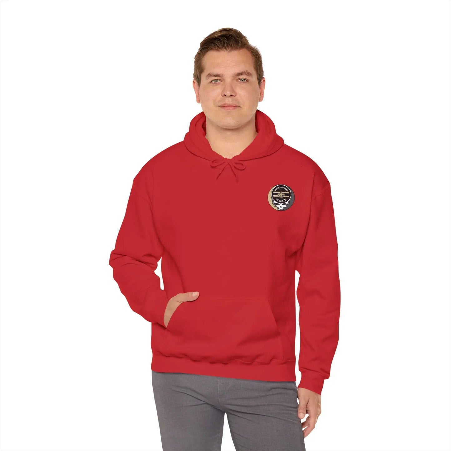 New Orleans Saints Dancing Bear Unisex Hoodie Two-Sided The Gridiron Collection