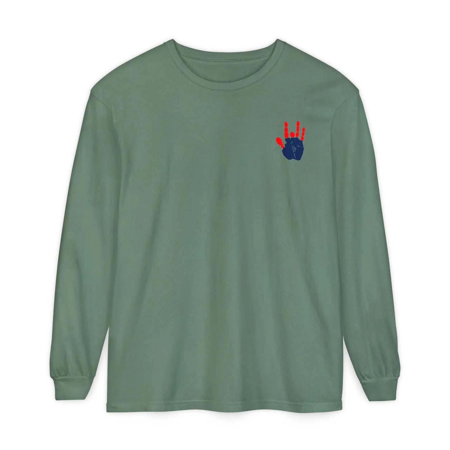 Jerry's Hand Garment-dyed Long Sleeve T-Shirt Vineyard Collection
