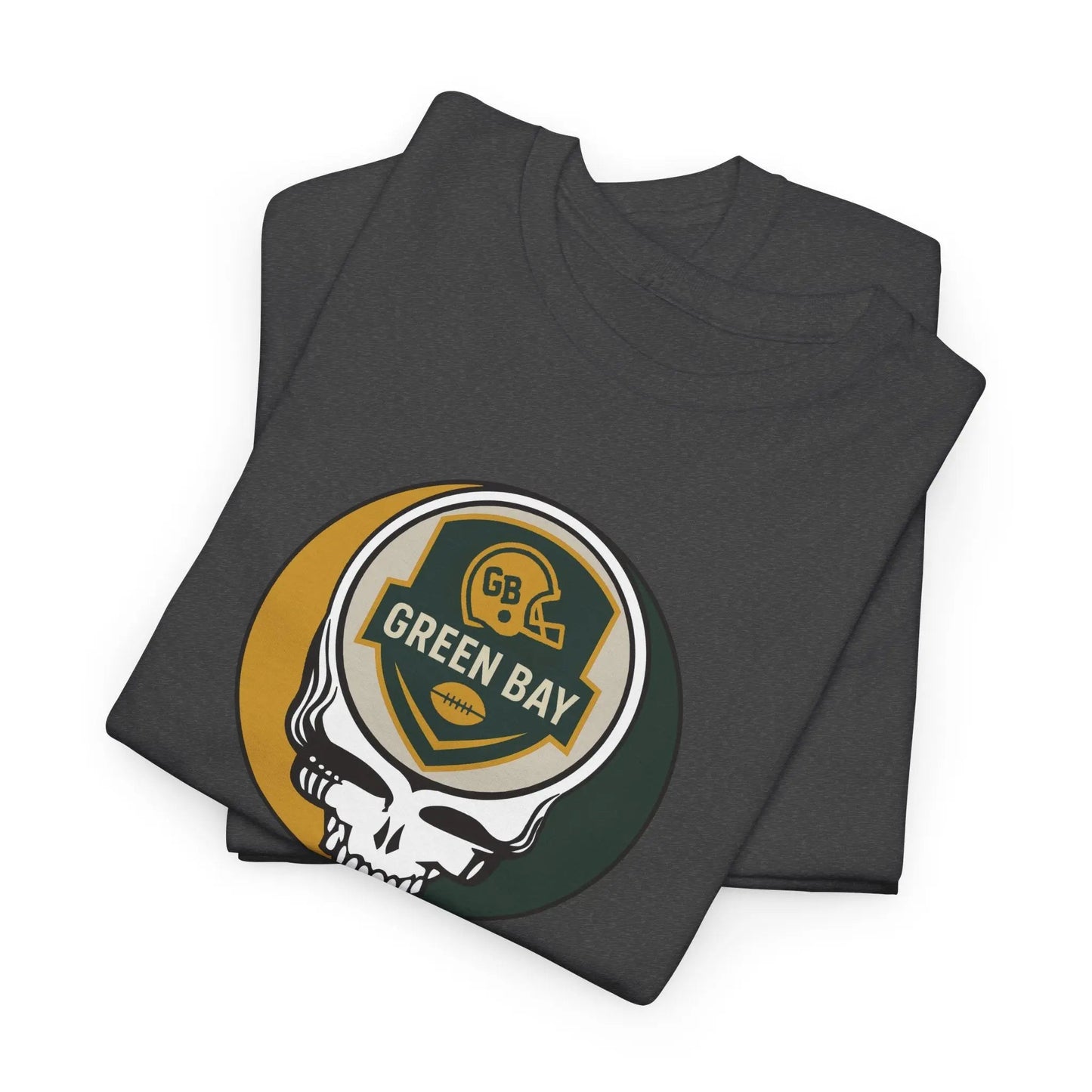 Green Bay Packers Steal Your Face T-Shirt NFL The Gridiron Collection