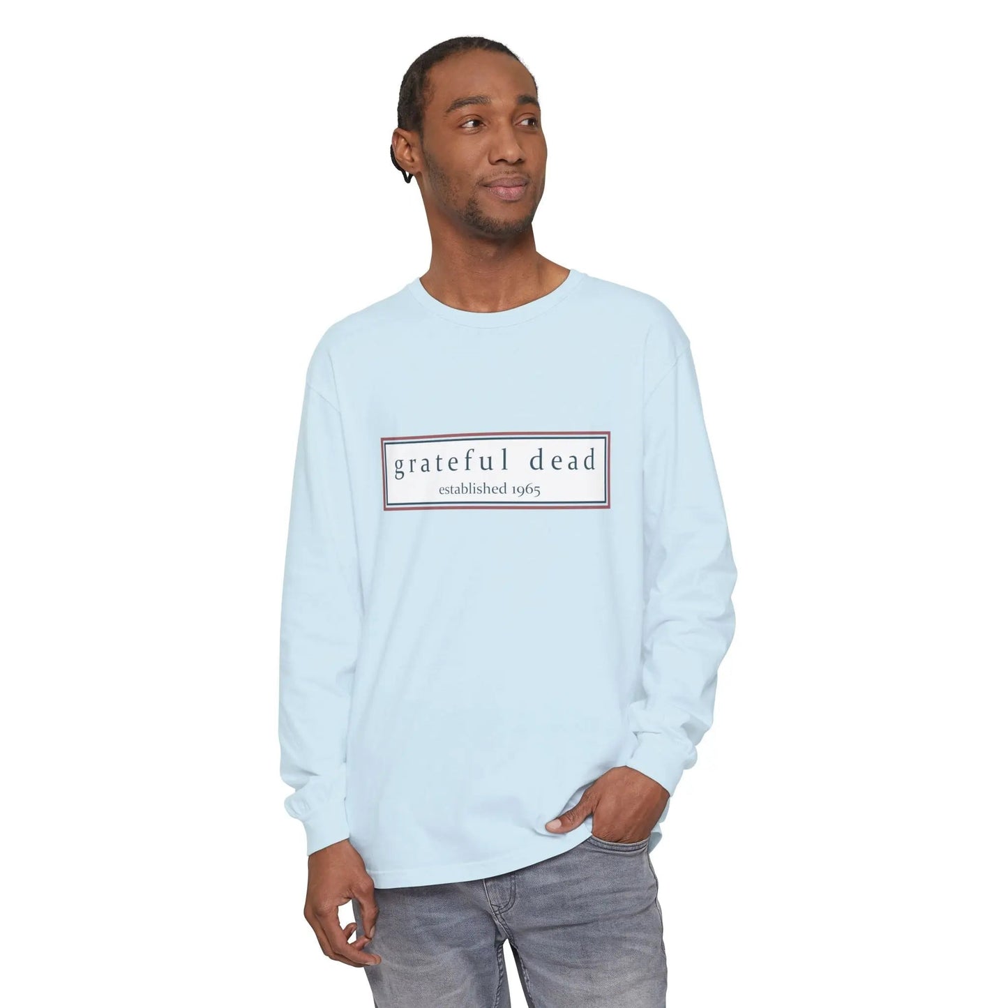 Grateful Dead Dancing Bear Garment-Dyed Long Sleeve T-Shirt