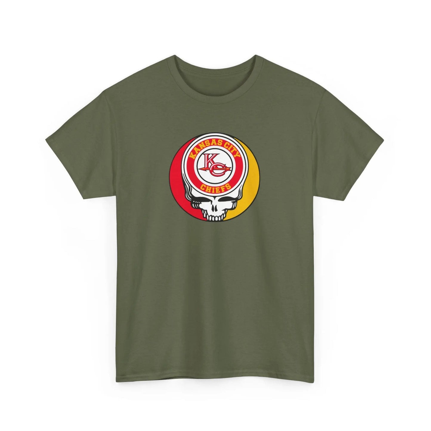Kansas City Chiefs Steal Your Face T-Shirt Grateful Dead NFL