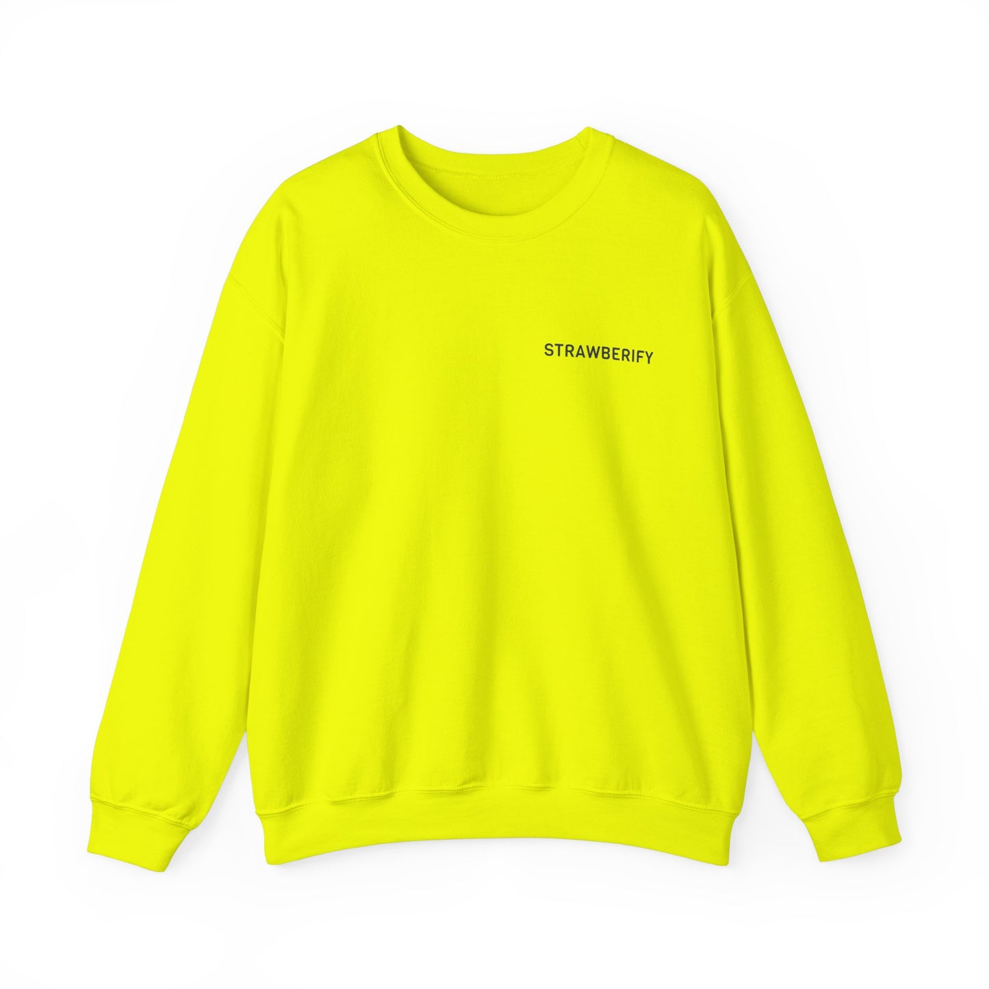Cozy Unisex Crewneck Sweatshirt - 'STRAWBERIFY'