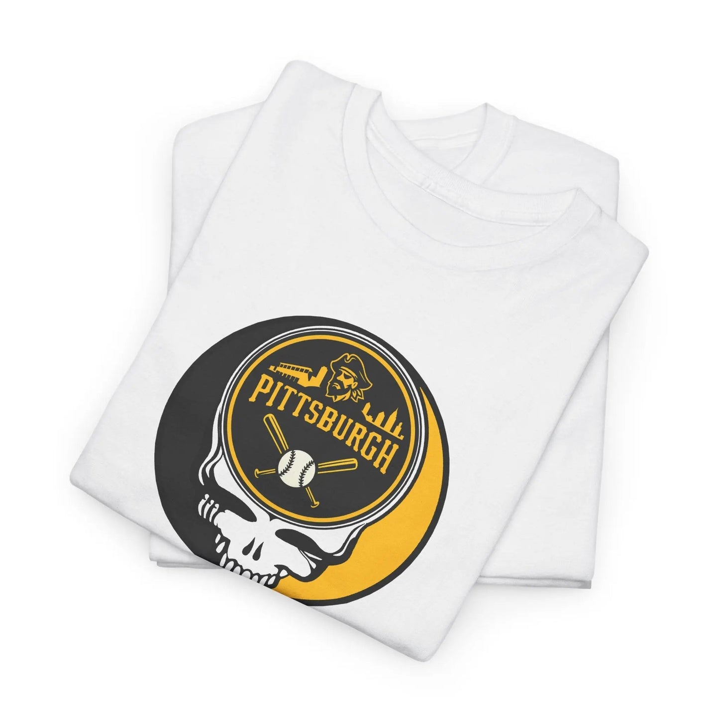 Grateful Dead Steal Your Face T-Shirt Pittsburgh Edition The Ballpark Collection