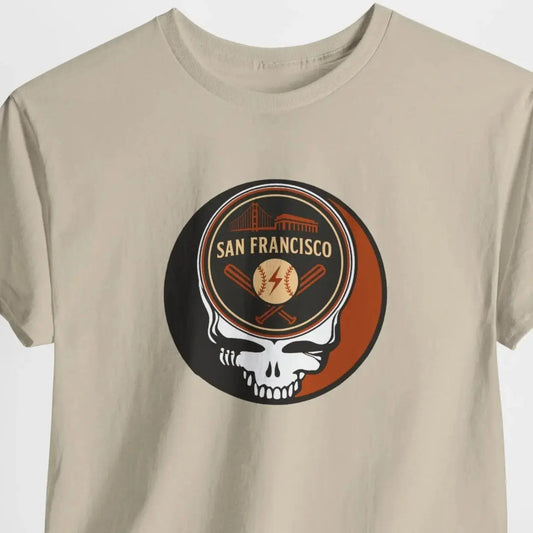 San Francisco Giants Classic Stealie T Shirt Baseball Edition The Ballpark Collection MLB