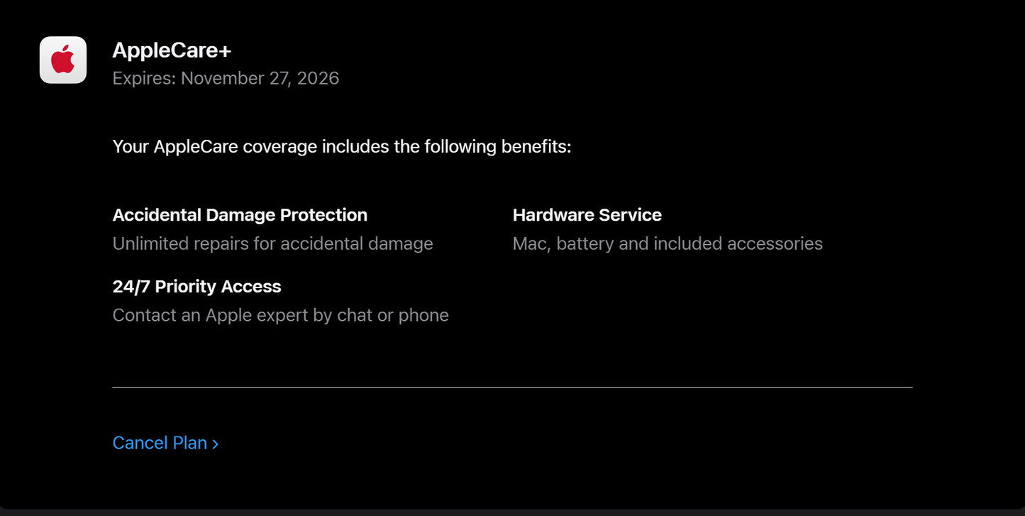 2023 Apple MacBook Pro 16-inch M3 Max – 40-Core GPU 64GB RAM 2TB SSD | AppleCare+ 11/26