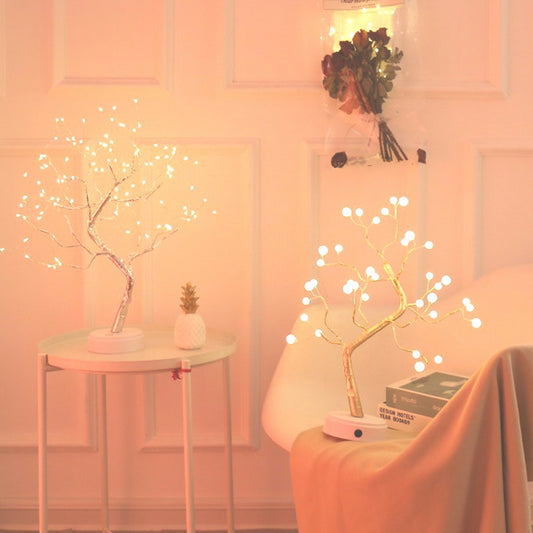 LED Pearl Tree Light Multi-Color Christmas Decoration Night Light