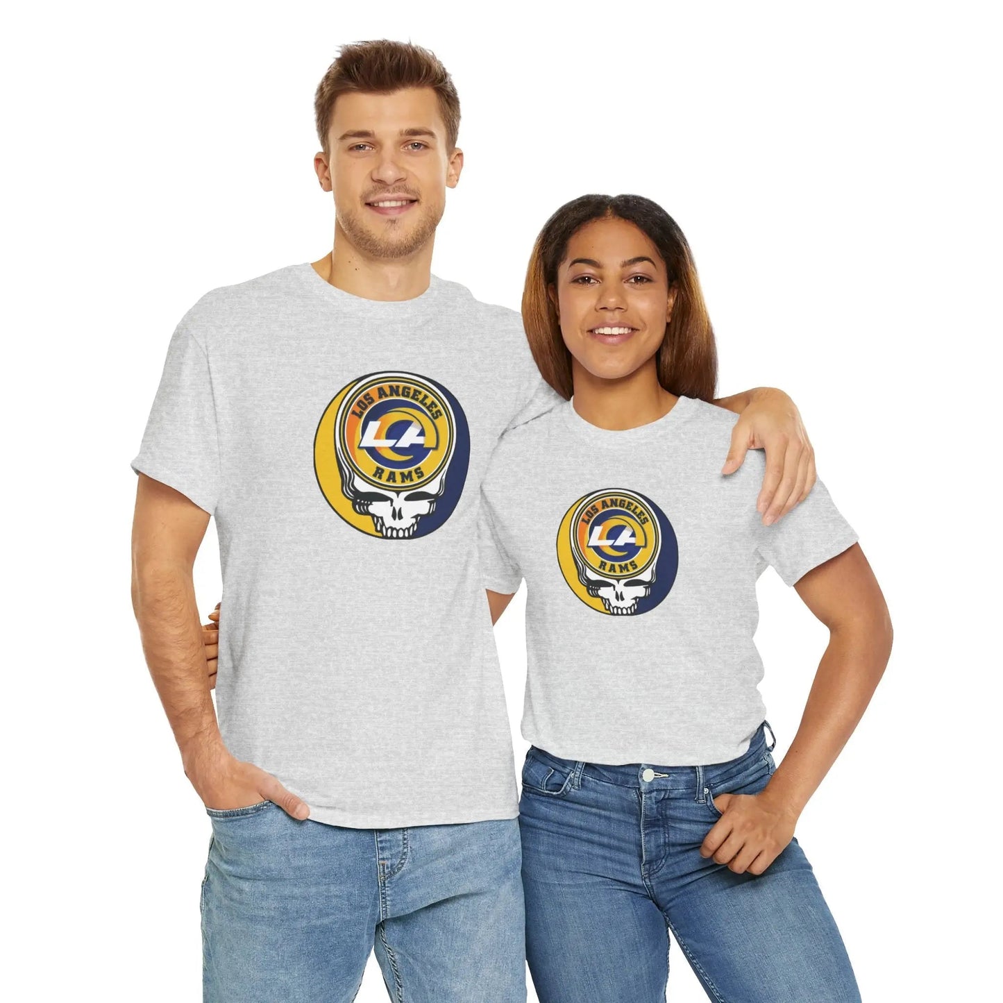 Los Angeles Rams Steal Your Face T-Shirt Grateful Dead The Gridiron Collection