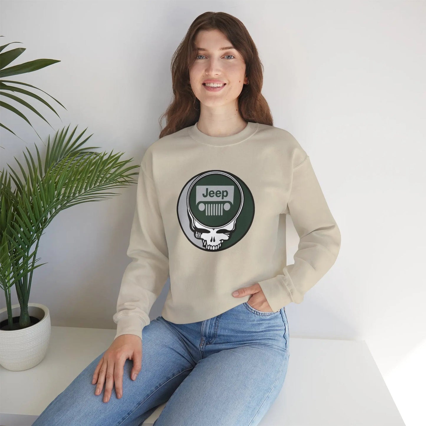 Jeep Stealie Crewneck Sweatshirt