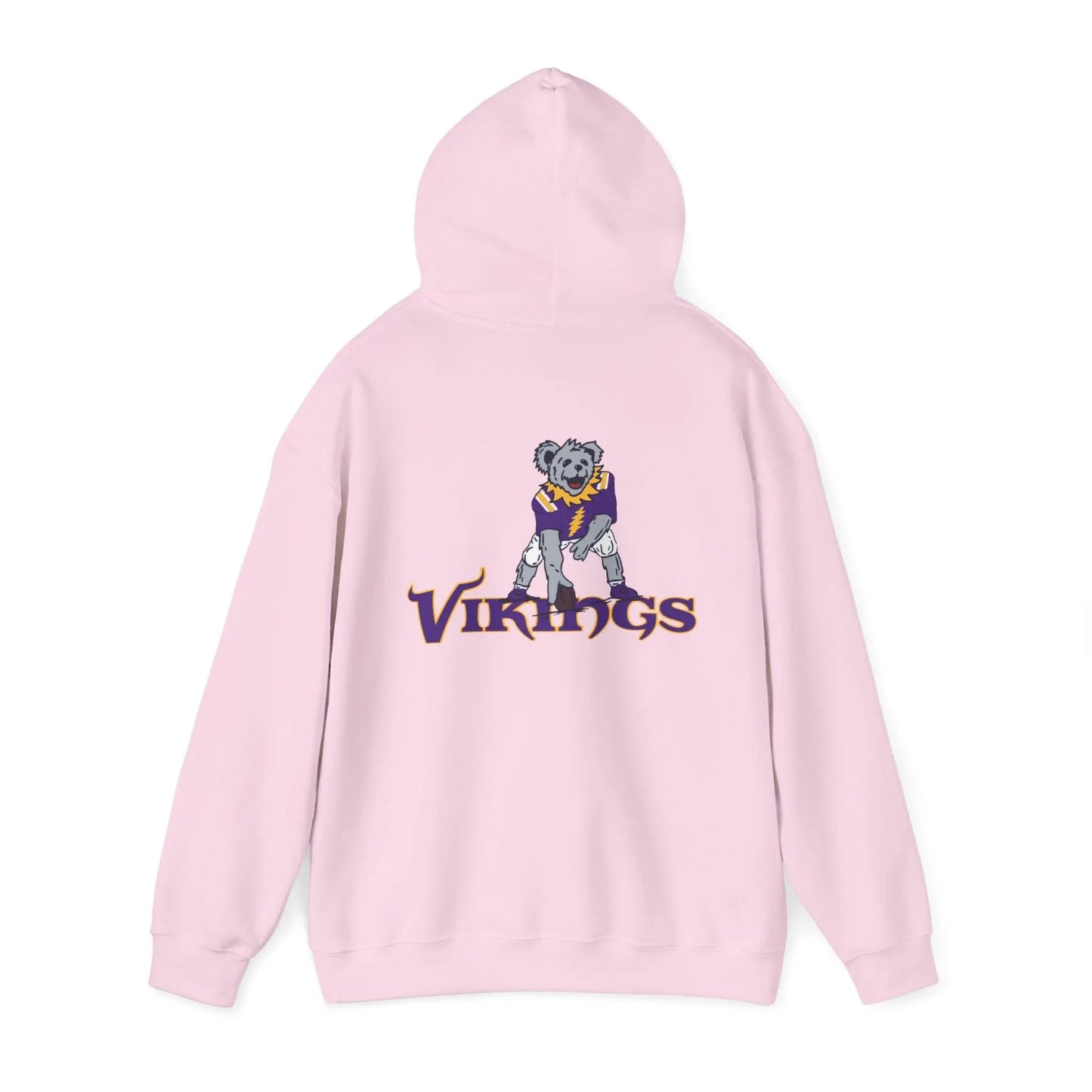 Minnesota Vikings Dancing Bear Two-Sided Unisex Hoodie The Gridiron Collection