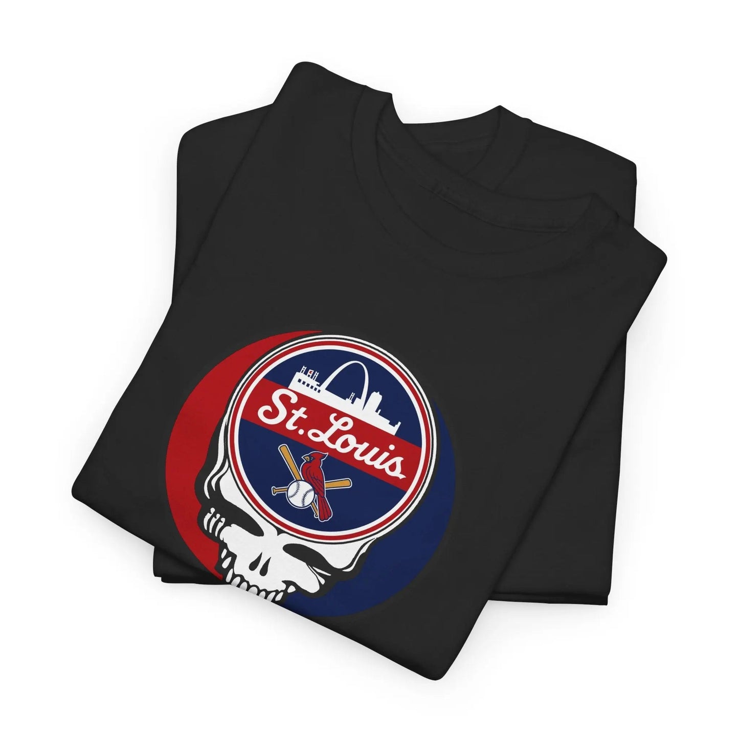 St. Louis Cardinals Steal Your Face T-Shirt Baseball Edition The Ballpark Collection