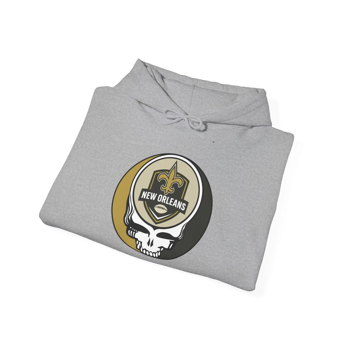 New Orleans Saints Stealie Grateful Dead Hooded Sweatshirt NFL The Gridiron Collection