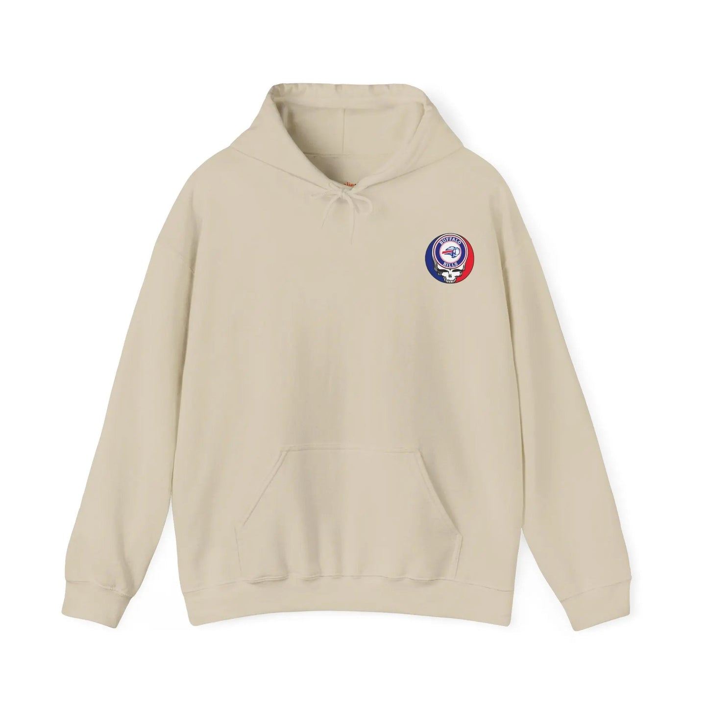 Buffalo Bills Dancing Bear Heavy Blend Two-Sided Hoodie Unisex The Gridiron Collection