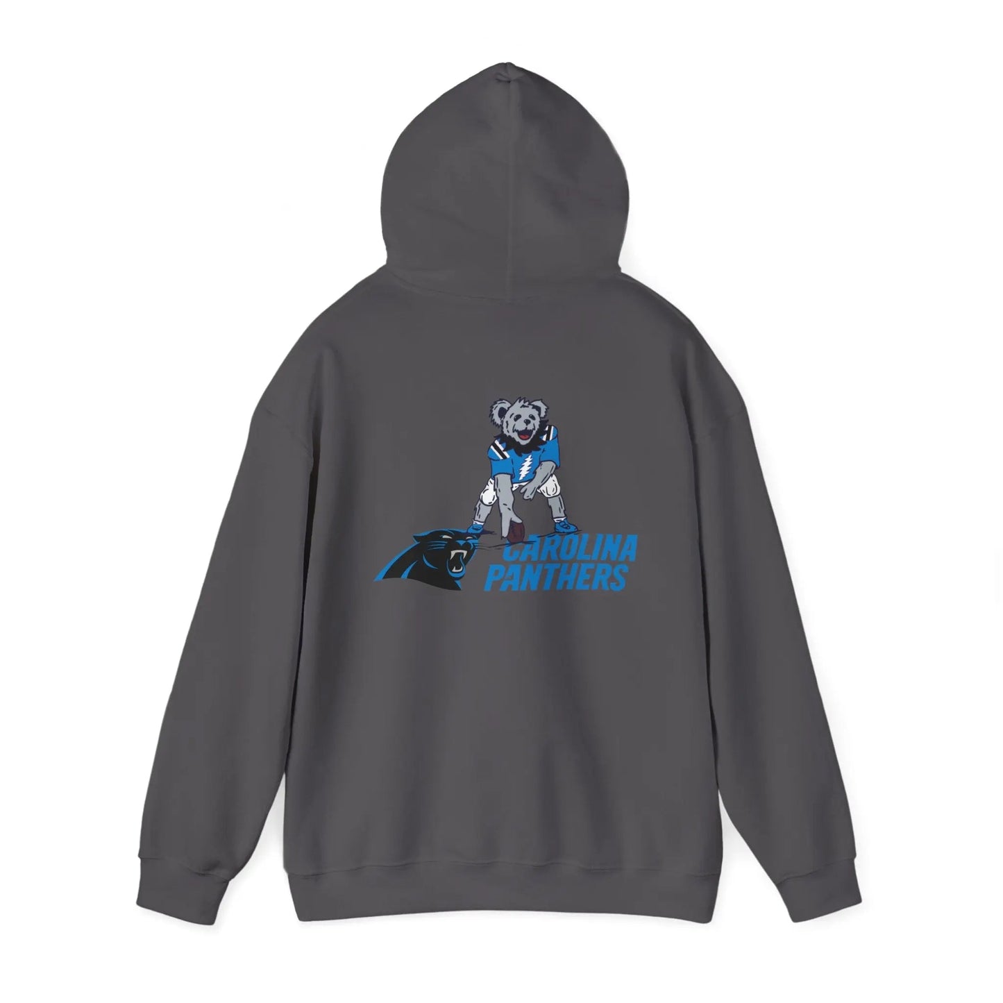Carolina Panthers Dancing Bear Unisex Two-Sided Hoodie The Gridiron Collection