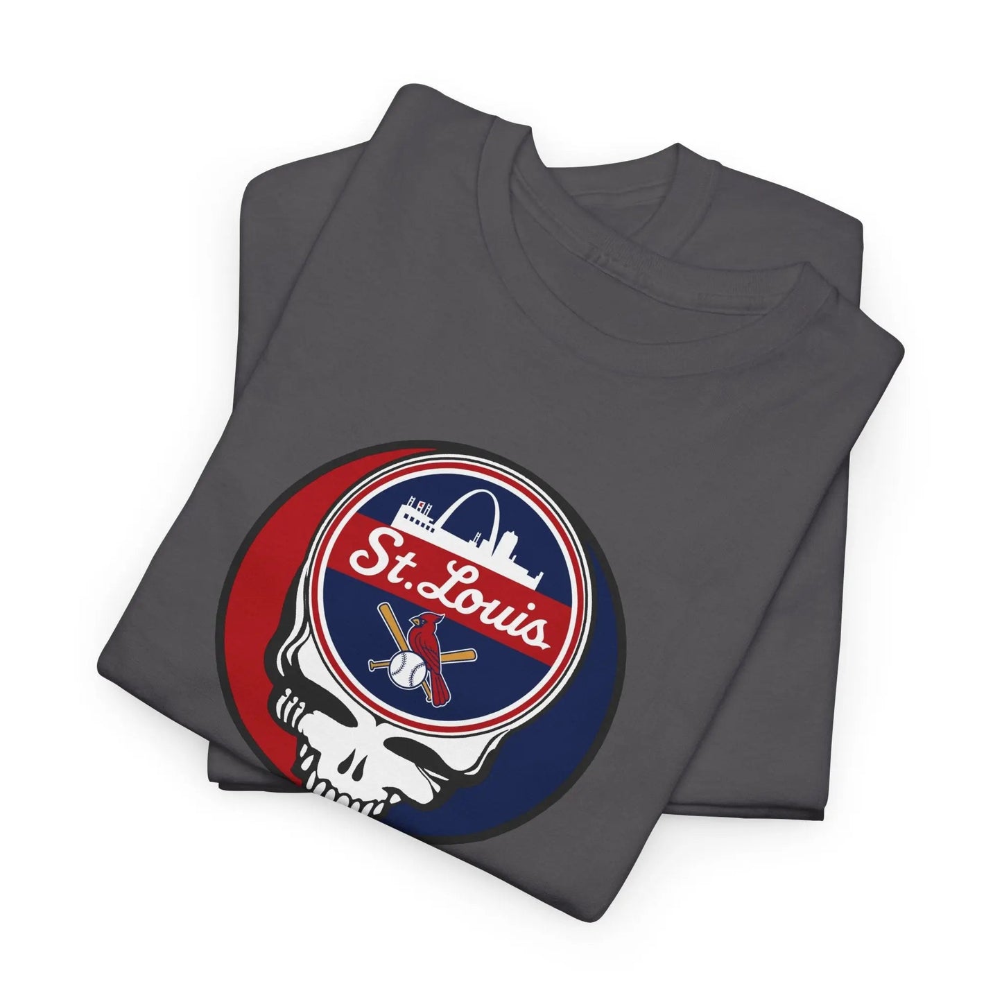 St. Louis Cardinals Steal Your Face T-Shirt Baseball Edition The Ballpark Collection