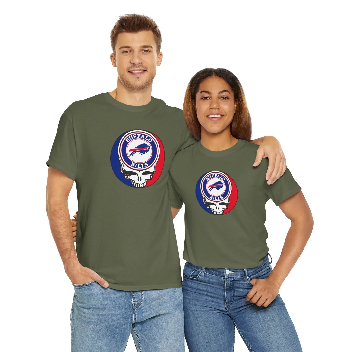 Buffalo Bills Classic Stealie T-Shirt NFL The Gridiron Collection
