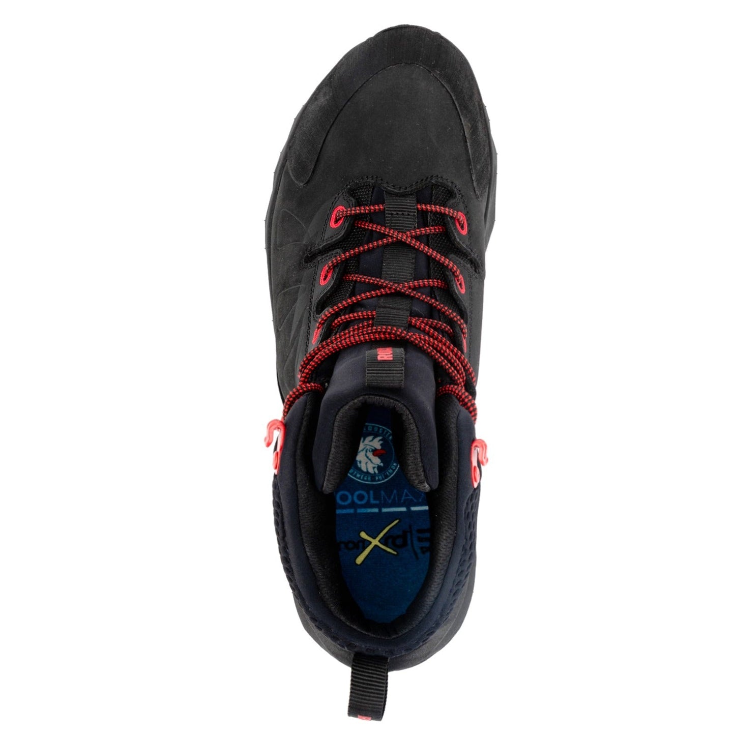 Waterproof 6 Inch Hiking Boots Farmington Black ROCKROOSTER