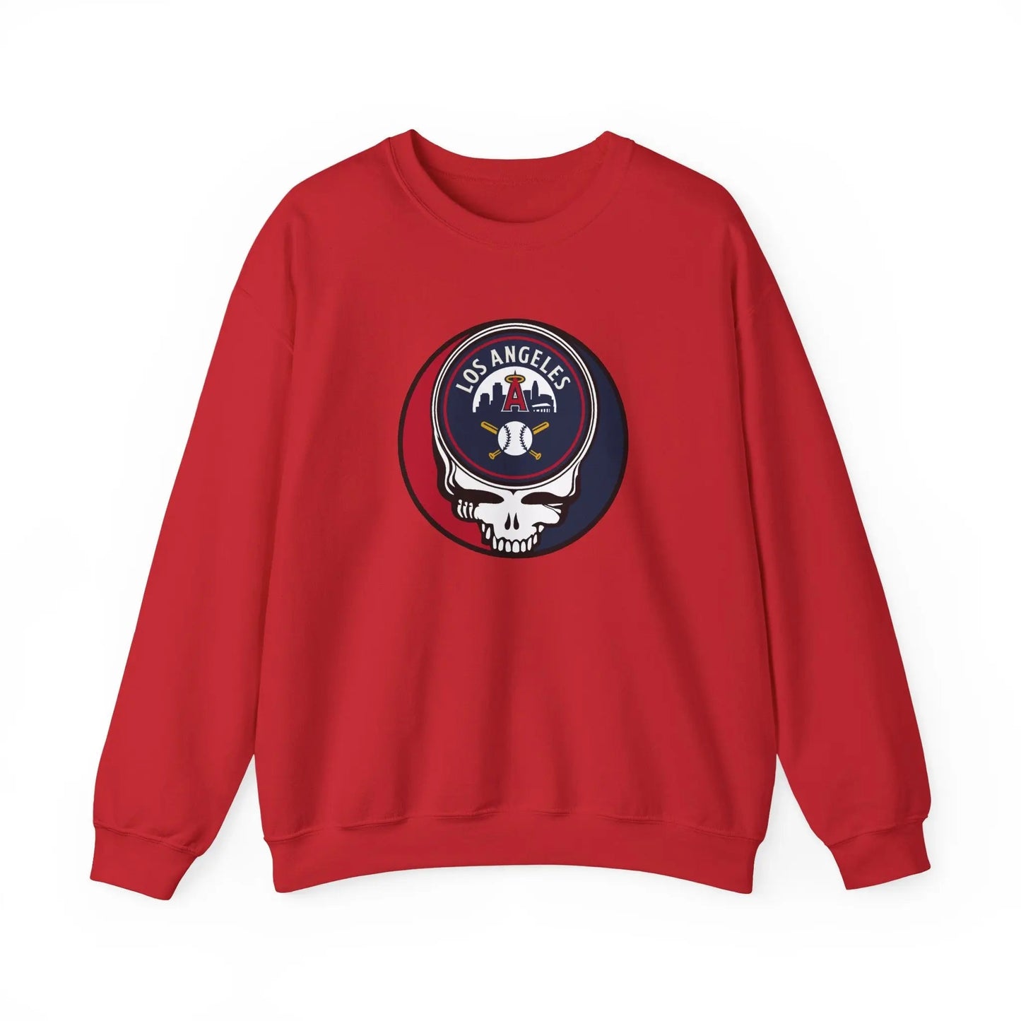 Grateful Dead Crewneck Sweatshirt Heavy Blend Baseball Edition MLB