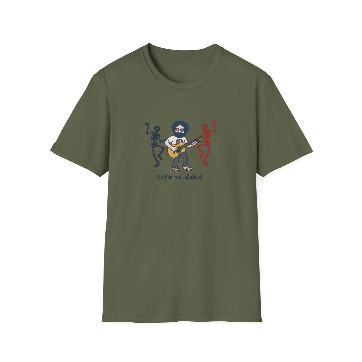 Life is Dead Grateful Dead T-Shirt Jammin' Jerry And His Friends