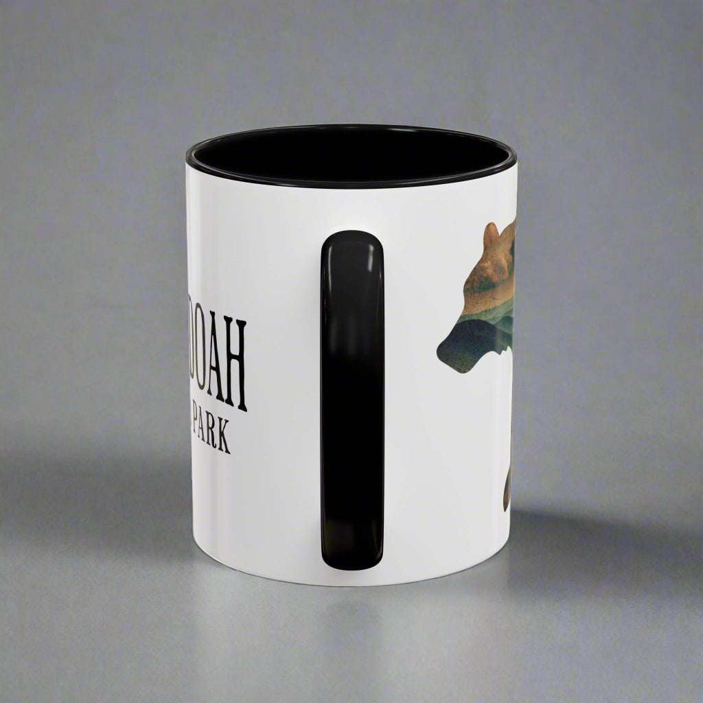 Shenandoah National Park Colored Accent Coffee Mug 11oz 15oz