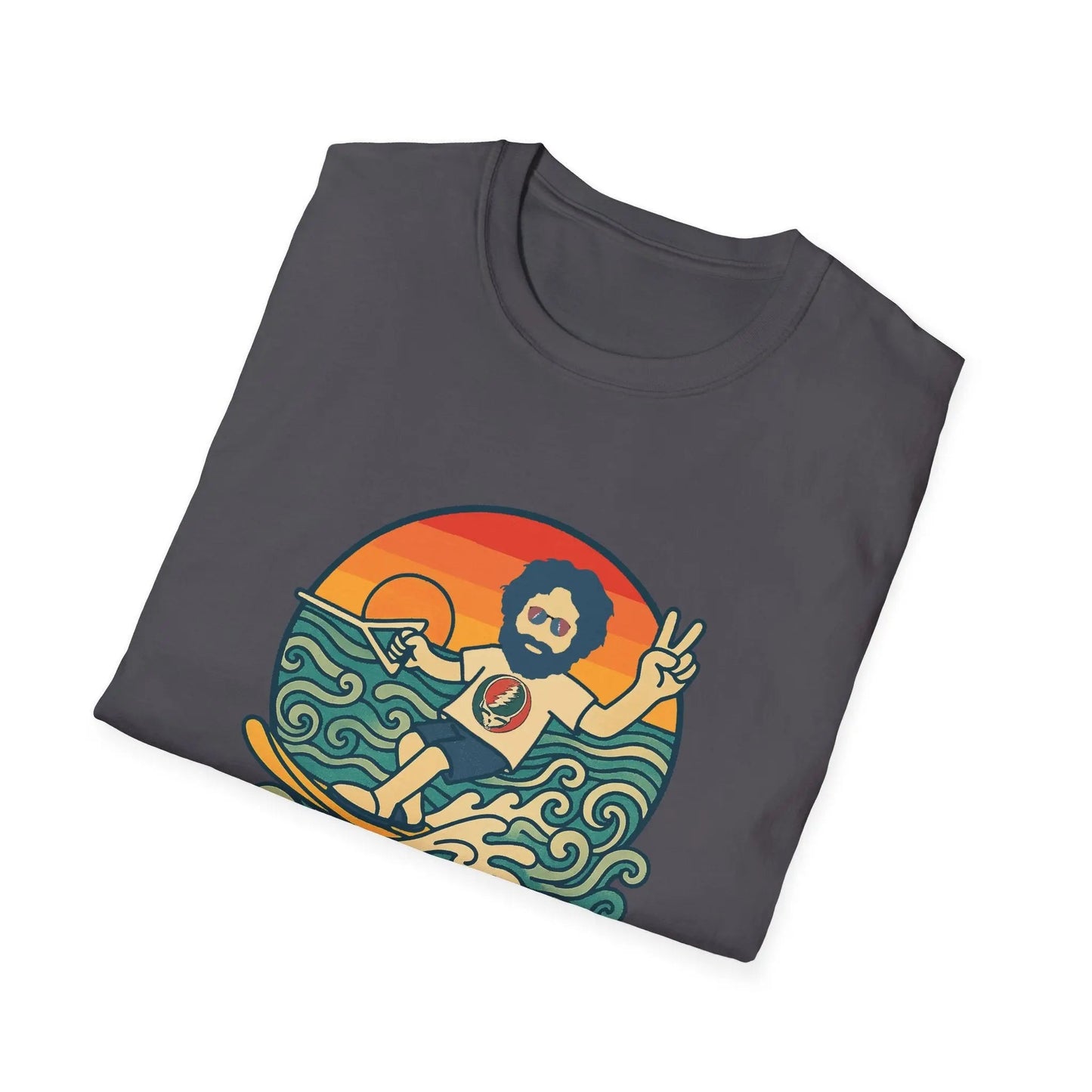 Life is Dead Jerry's Ridin' The Wake T-Shirt Grateful Dead