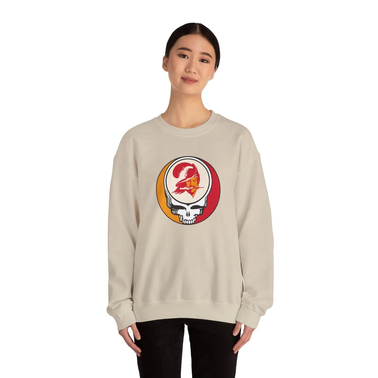 Grateful Dead Stealie Crewneck Sweatshirt Unisex Heavy Blend Gildan
