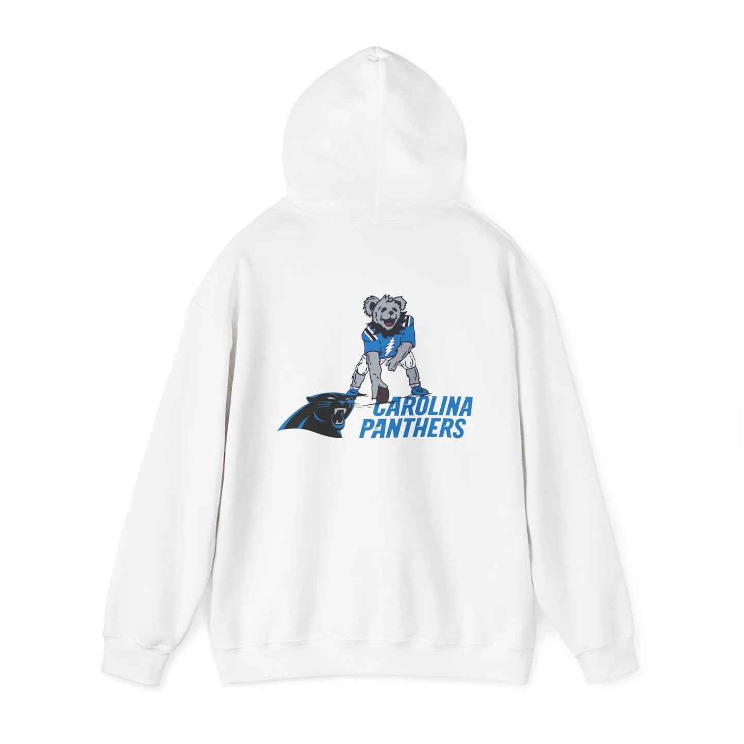 Carolina Panthers Dancing Bear Unisex Two-Sided Hoodie The Gridiron Collection