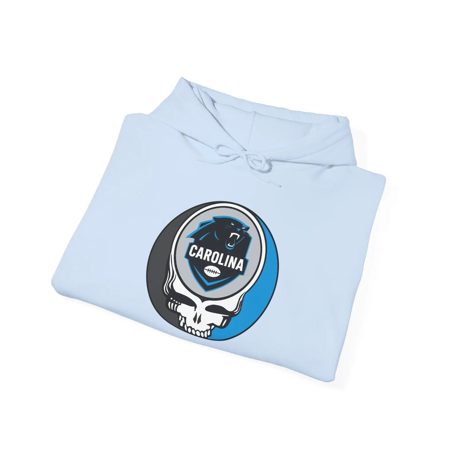 Grateful Dead Stealie Carolina Panthers Stealie Unisex Hoodie NFL