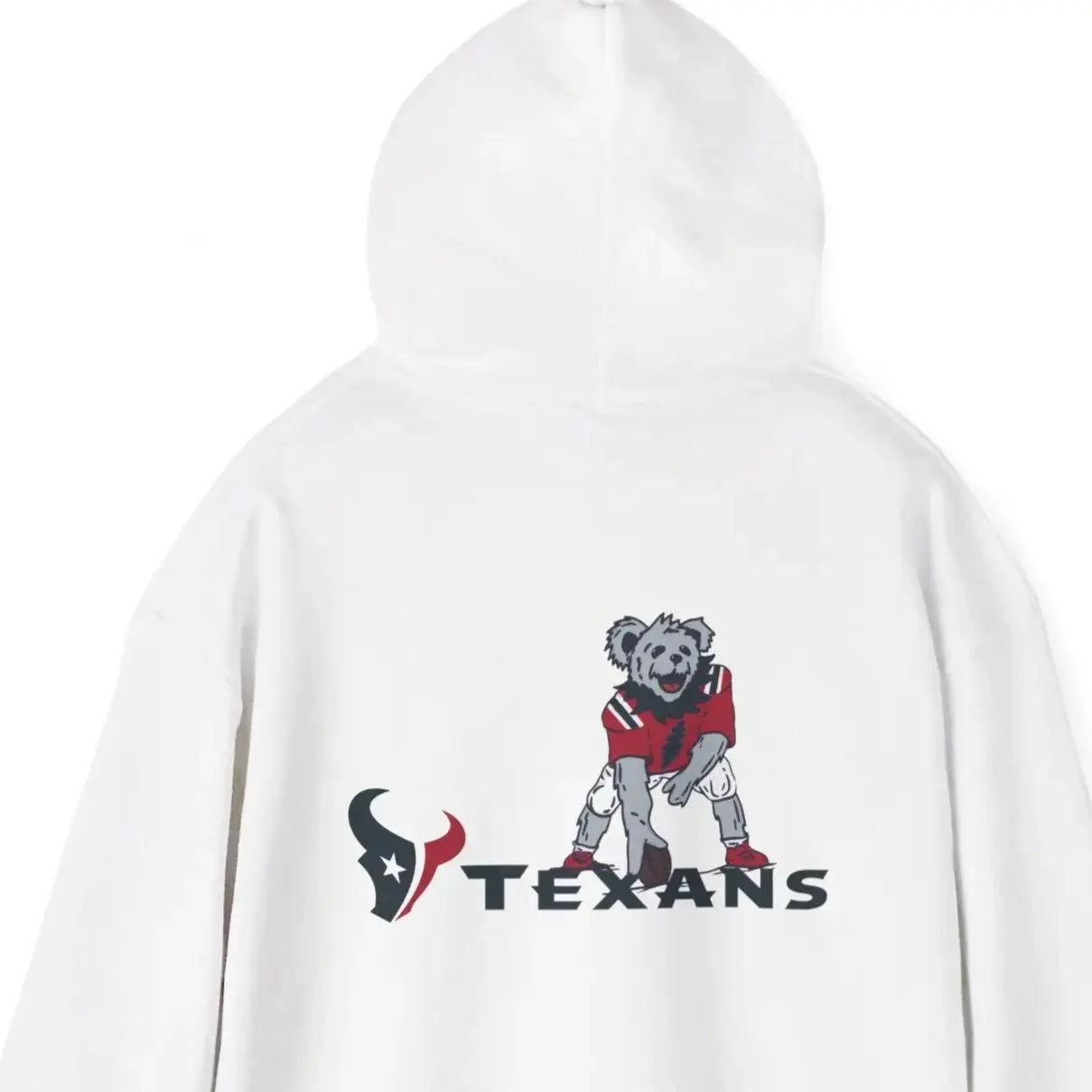 Houston Texans Dancing Bear Unisex Hoodie NFL The Gridiron Collection