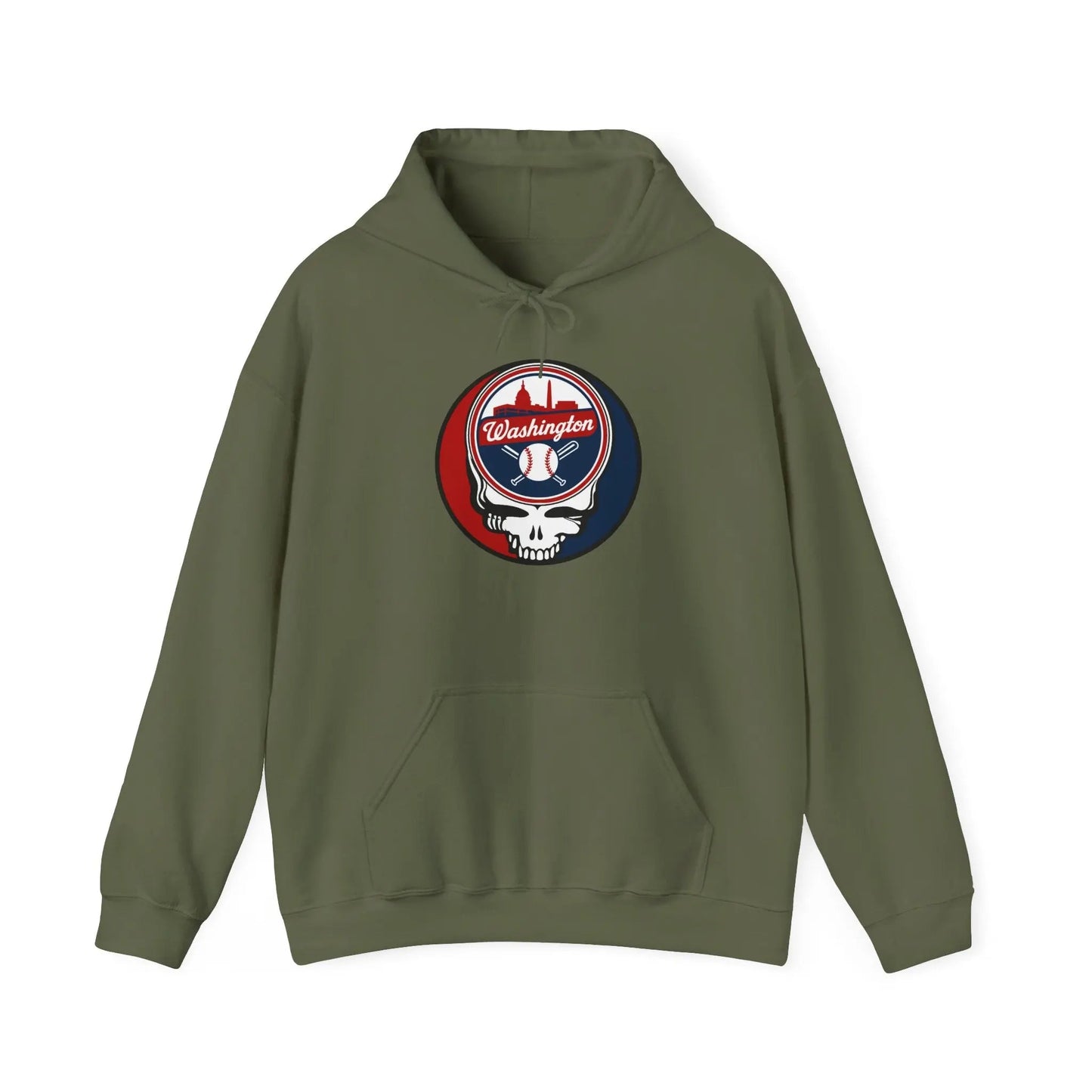 Washington Baseball Edition Grateful Dead Unisex Heavy Blend Hoodie MLB