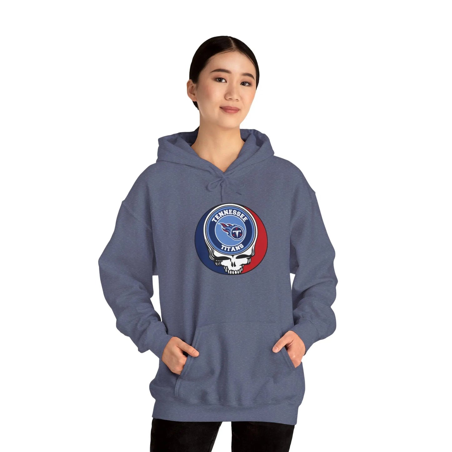 Tennessee Titans Grateful Dead Hooded Sweatshirt The Gridiron Collection