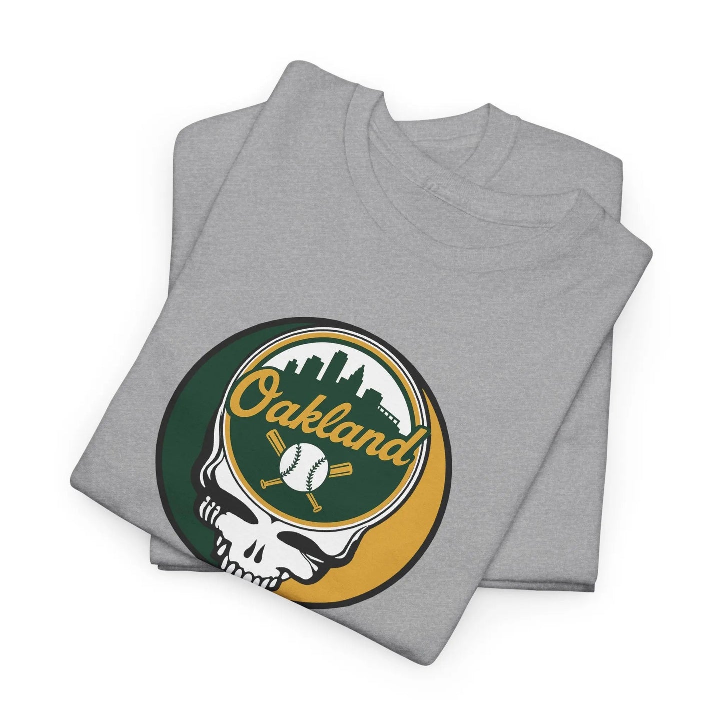 Oakland A's Grateful Dead Steal Your Face T-Shirt The Ballpark Collection