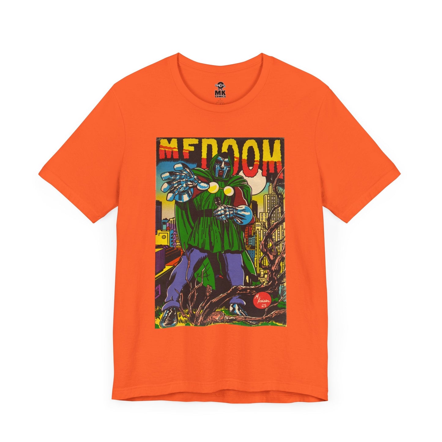 DOOM Comic Book Art Unisex Jersey T-Shirt