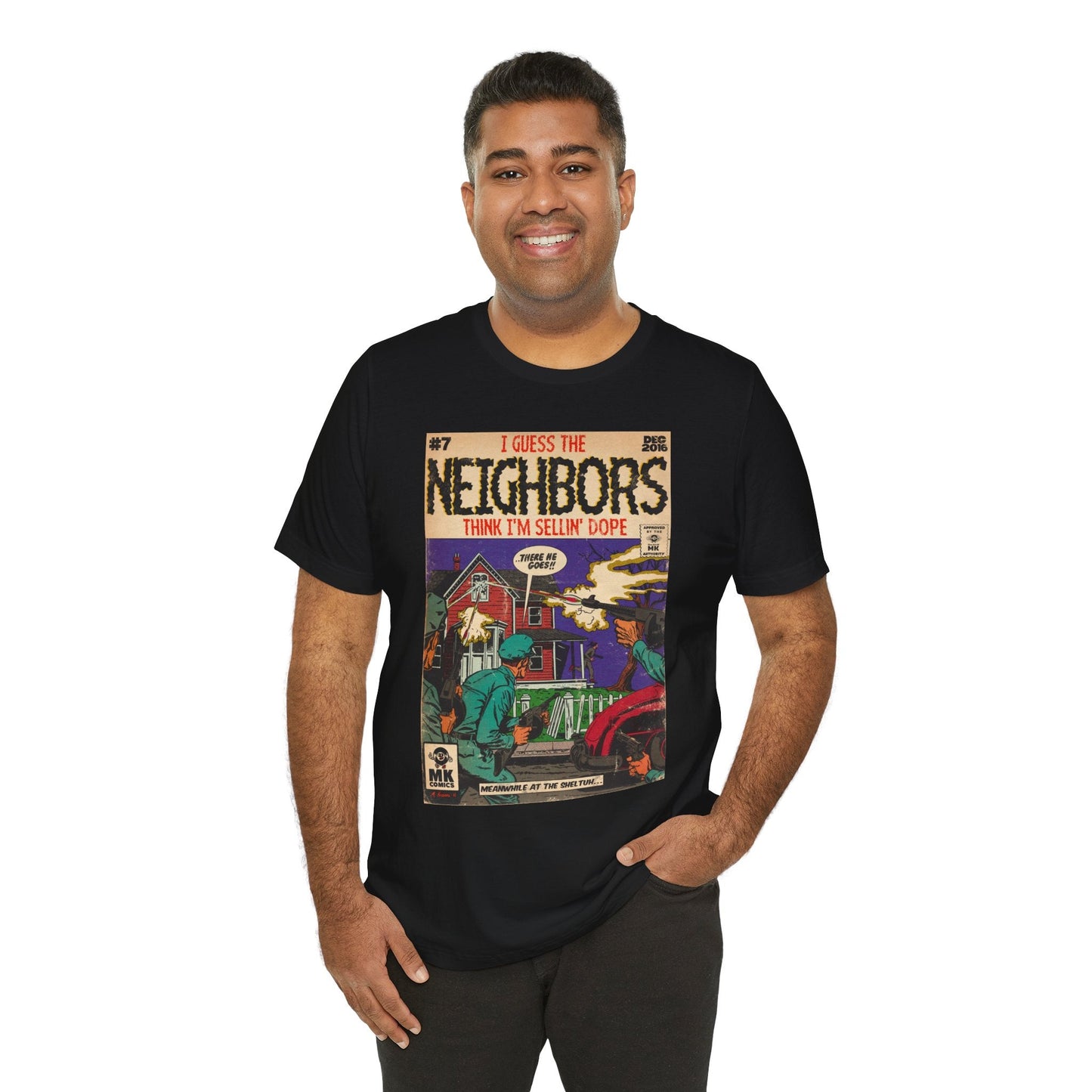 Neighbors - Unisex Jersey Short Sleeve Tee
