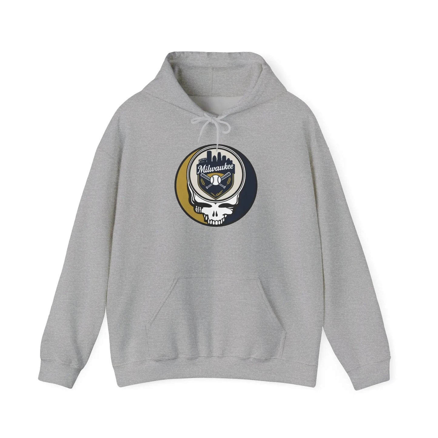 Milwaukee Baseball Edition Grateful Dead Unisex Heavy Blend Hoodie The Ballpark Collection