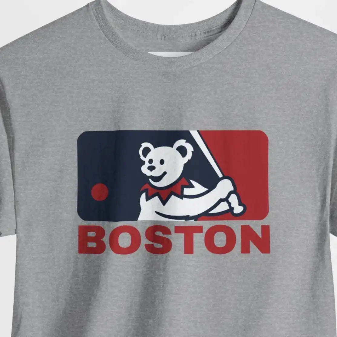 MLB Logo Red Sox Baseball Edition T-Shirt The Ballpark Collection