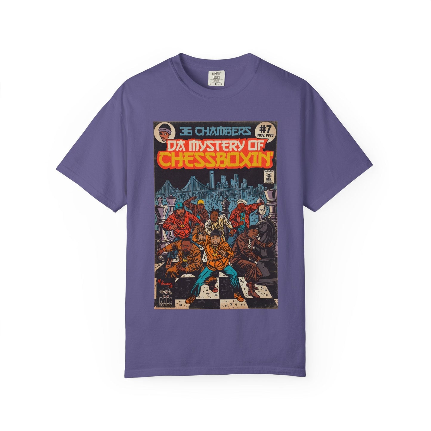 Da Mystery of Chessboxin Unisex Comfort Colors T-shirt