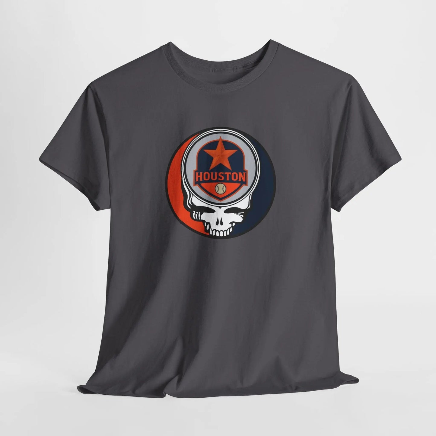 Houston Astros Grateful Dead Steal Your Face Baseball Edition T-Shirt